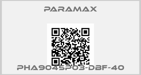 Paramax-PHA9045P03-DBF-40