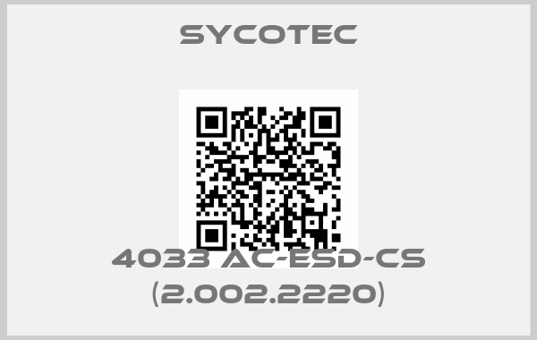 SycoTec-4033 AC-ESD-CS (2.002.2220)