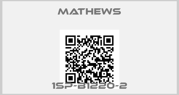 MATHEWS-1SP-B1220-2