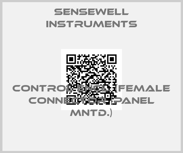 Sensewell Instruments-CONTROL ENCL. (FEMALE CONNECTOR (PANEL MNTD.)
