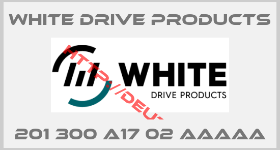 White Drive Products-201 300 A17 02 AAAAA