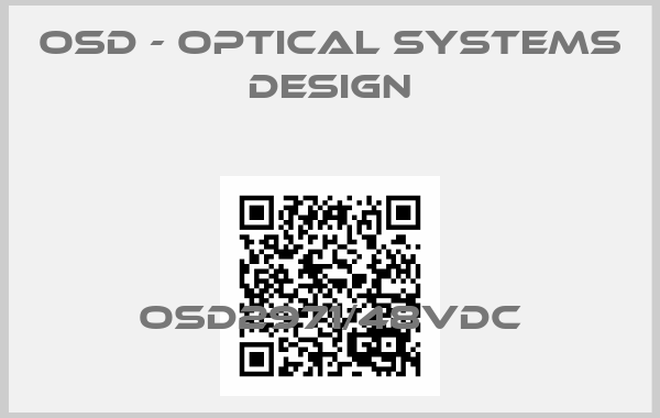 OSD - OPTICAL SYSTEMS DESIGN-OSD2971/48VDC