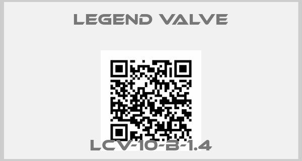 Legend Valve-LCV-10-B-1.4