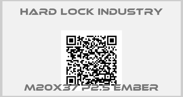 HARD LOCK INDUSTRY-M20x37 P2.5 ember
