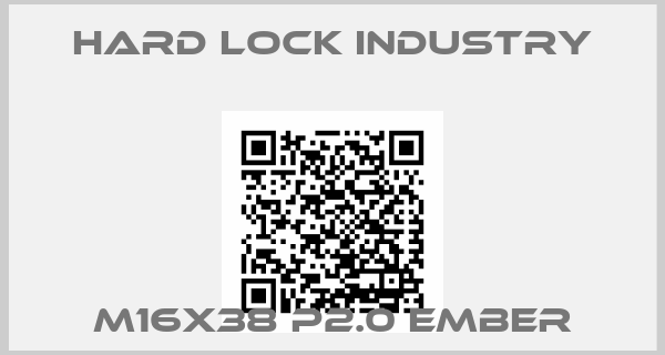 HARD LOCK INDUSTRY-M16x38 P2.0 ember