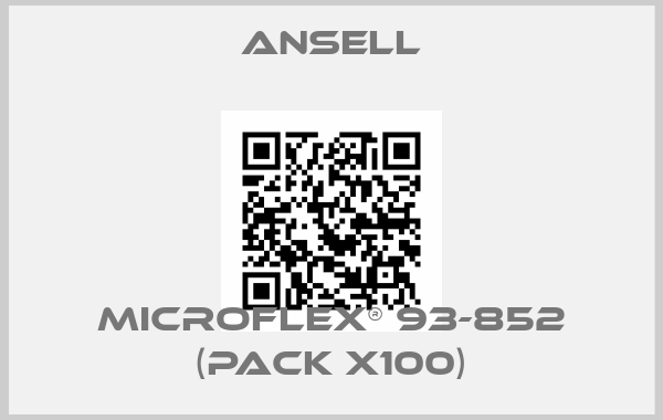 Ansell-Microflex® 93-852 (pack x100)