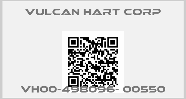 VULCAN HART CORP-VH00-498096- 00550