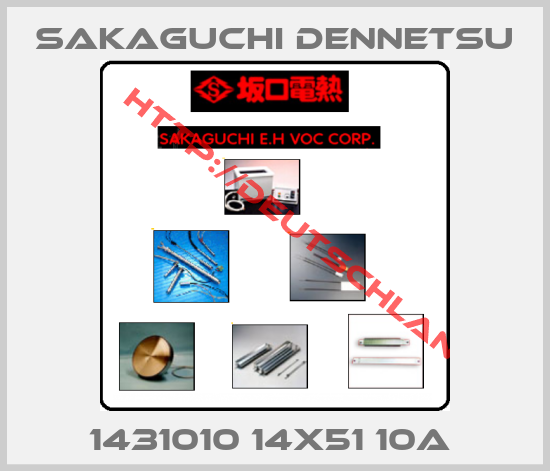 SAKAGUCHI DENNETSU-1431010 14X51 10A 