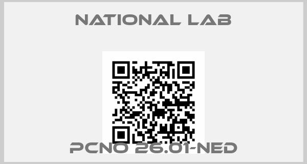 National Lab-PCNO 26.01-NED