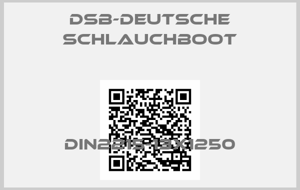 DSB-Deutsche Schlauchboot-DIN2215-13X1250