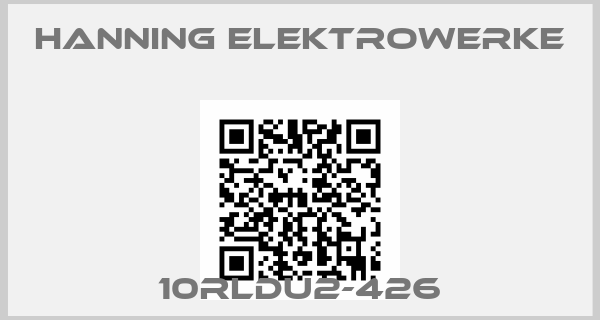 Hanning Elektrowerke-10RLDu2-426