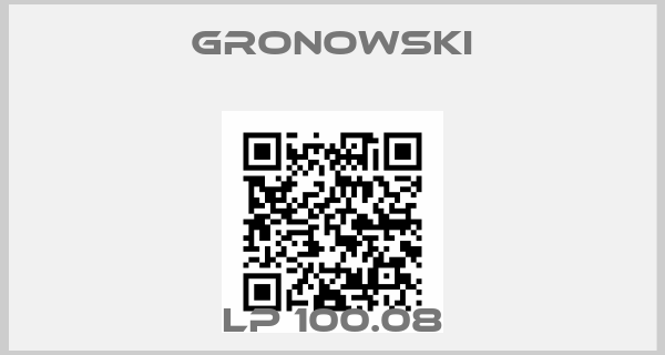 Gronowski-LP 100.08