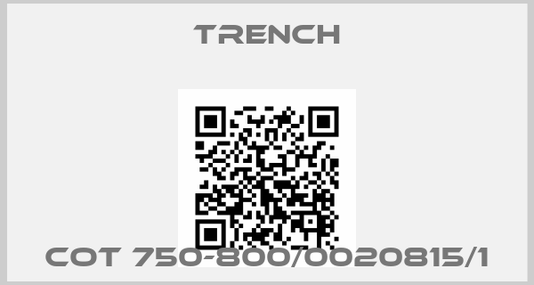 Trench-COT 750-800/0020815/1