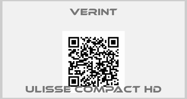 Verint-ULISSE COMPACT HD