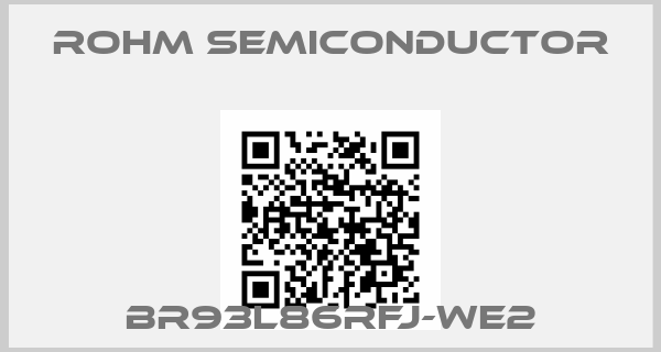 ROHM Semiconductor-BR93L86RFJ-WE2