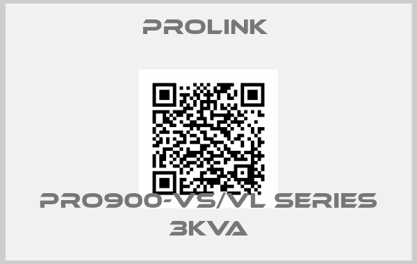 Prolink -PRO900-VS/VL SERIES 3KVA