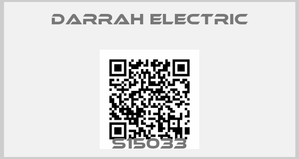 DARRAH ELECTRIC-S15033