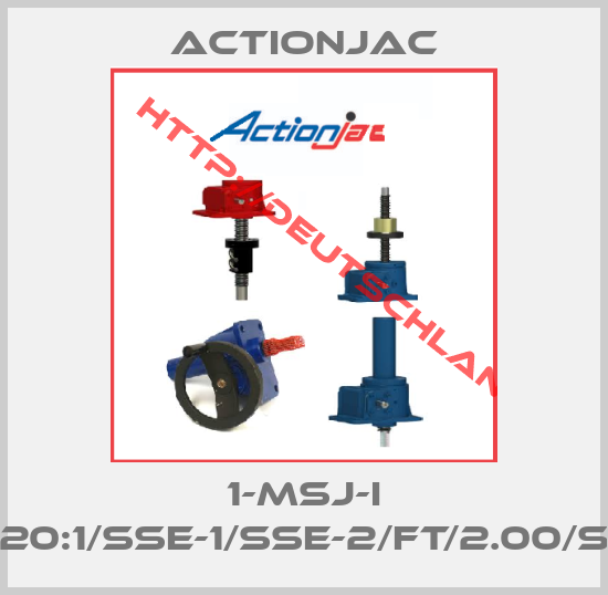 ActionJac-1-MSJ-I 20:1/SSE-1/SSE-2/FT/2.00/S