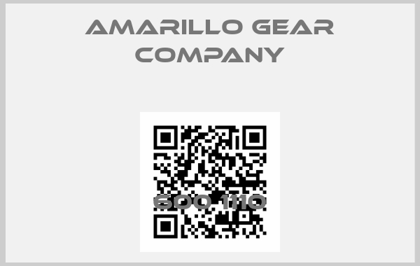 AMARILLO GEAR COMPANY-600 1110