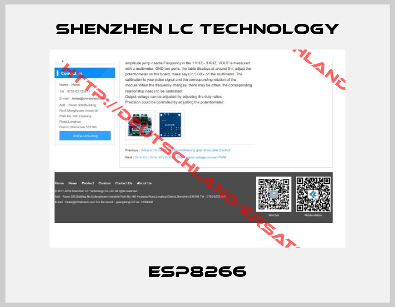 Shenzhen LC Technology-ESP8266