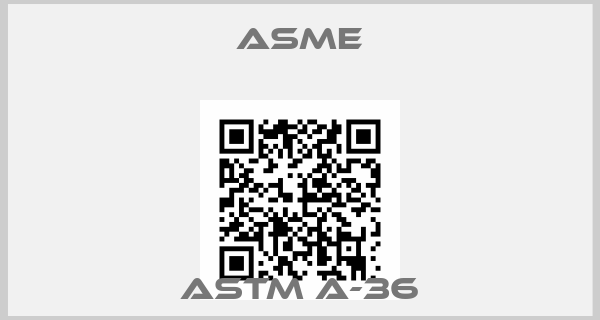 Asme-ASTM A-36