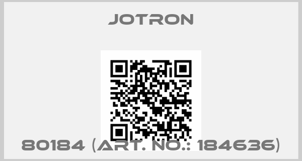JOTRON-80184 (Art. No.: 184636)