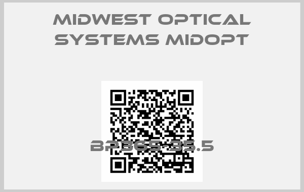 Midwest Optical Systems Midopt-BP365-35.5