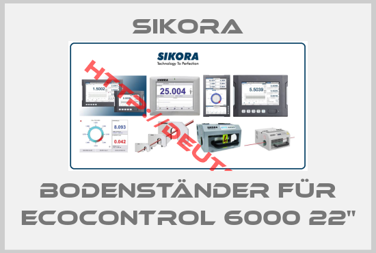 SIKORA-Bodenständer für ECOCONTROL 6000 22"