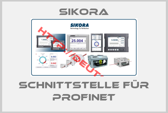 SIKORA-Schnittstelle für ProfiNet