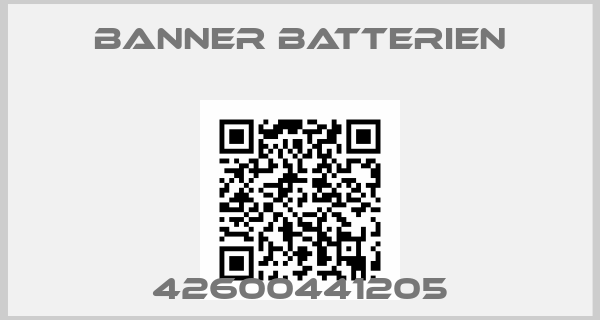 Banner Batterien-42600441205