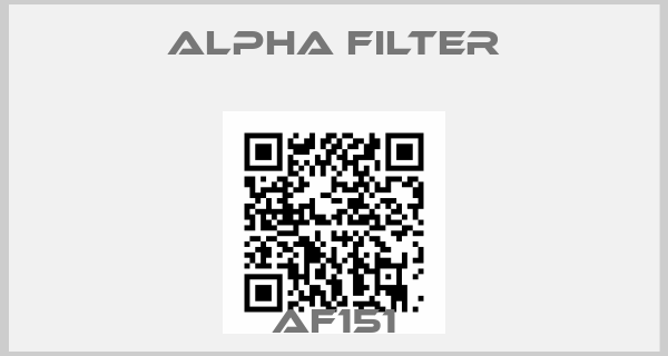 ALPHA FILTER-AF151