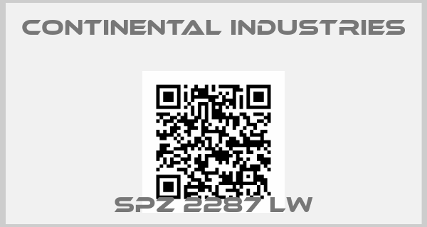 Continental Industries-SPZ 2287 LW