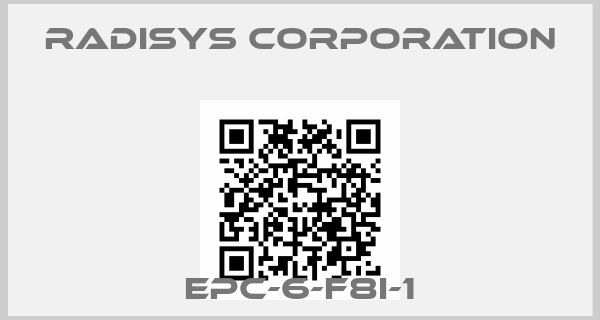 RADISYS CORPORATION-EPC-6-F8I-1