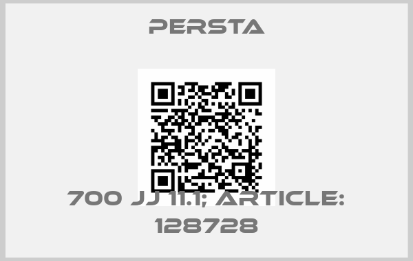 Persta-700 JJ 11.1; article: 128728