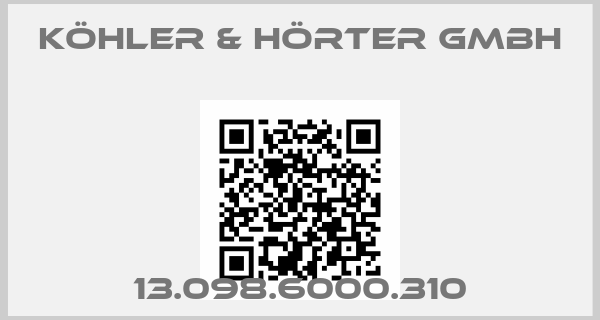 Köhler & Hörter GmbH-13.098.6000.310