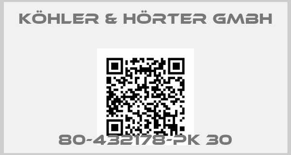 Köhler & Hörter GmbH-80-432178-PK 30