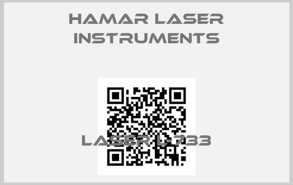 Hamar Laser instruments-Laser L-733