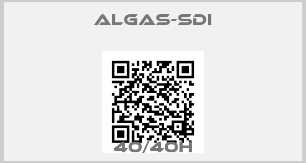 ALGAS-SDI-40/40h