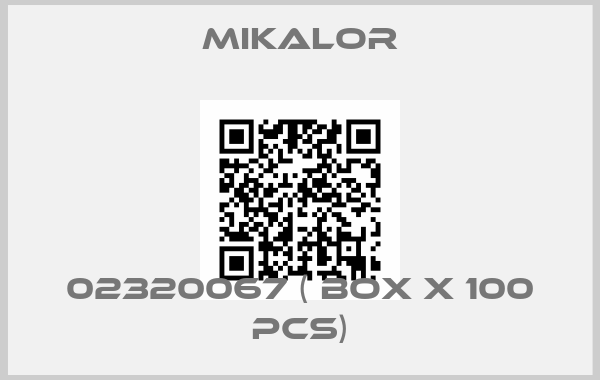 Mikalor-02320067 ( box x 100 pcs)