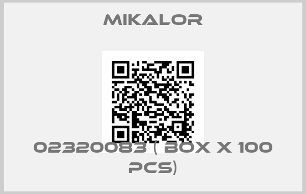 Mikalor-02320083 ( box x 100 pcs)
