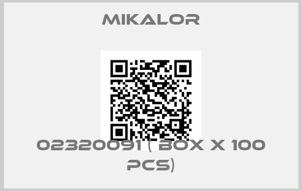 Mikalor-02320091 ( box x 100 pcs)
