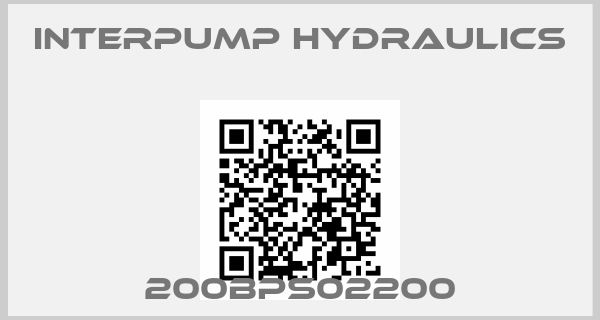 Interpump hydraulics-200BPS02200