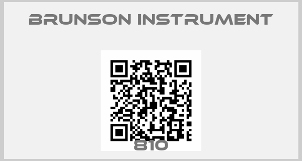Brunson Instrument-810