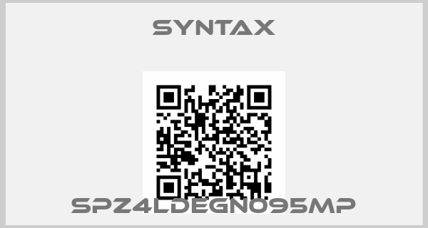 Syntax-SPZ4LDEGN095MP
