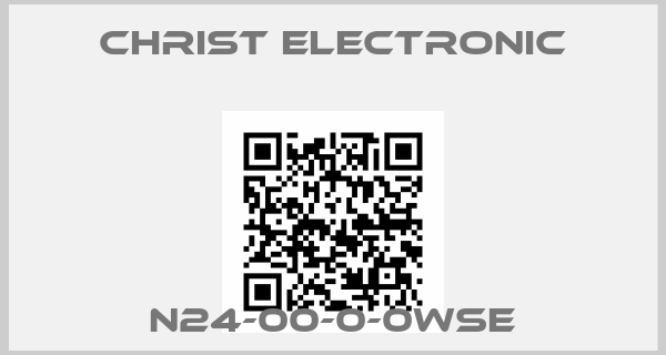 Christ Electronic-N24-00-0-0WSE