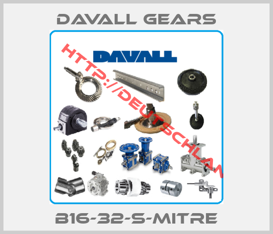 Davall Gears-B16-32-S-MITRE