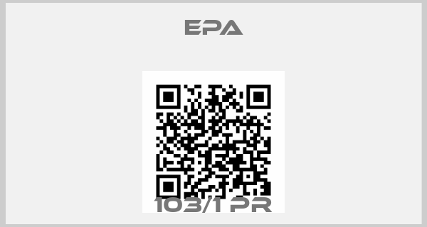 EPA-103/1 PR