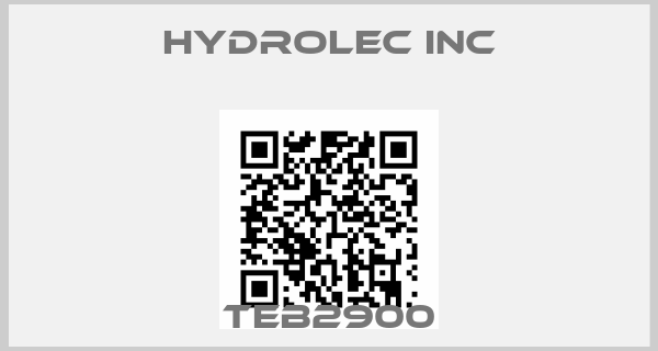 Hydrolec Inc-TEB2900