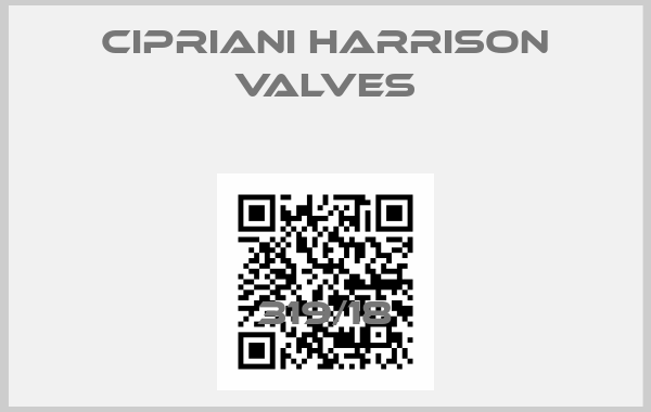 Cipriani Harrison Valves-319/18