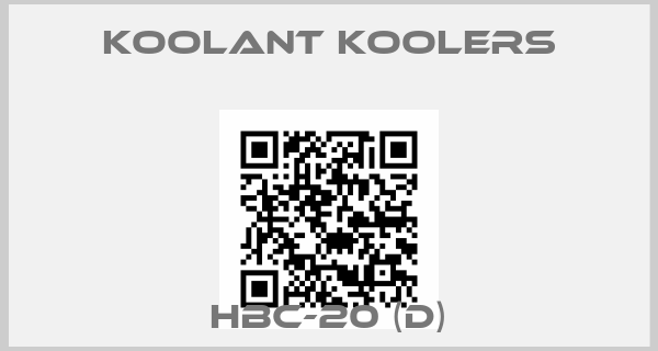 Koolant Koolers-HBC-20 (D)